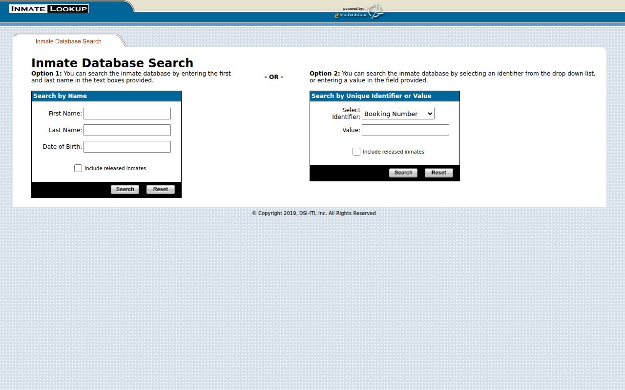 Ocean County arrest search current inmate lookup
